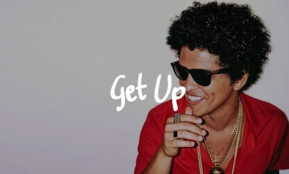 Funky Bruno Mars type beat instrumental - Get Up